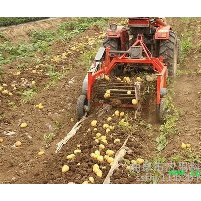 拖拉機帶動馬鈴薯收獲機 紅薯家用小型收獲機 葛根收獲機科陽牌地瓜收獲機多功能收獲機小型收獲機 紅薯收獲機 土豆收獲機