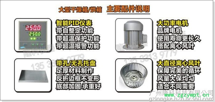 大型烘箱、工業運風烤箱、電熱干燥箱(KH-120A)