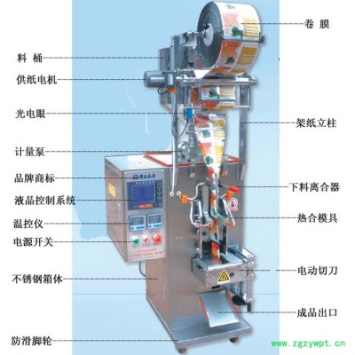 定制北京清大永豐DXD系列醬體自動包裝機，北京醬體包裝機，中藥膏體包裝機，芥末膏小袋包裝機